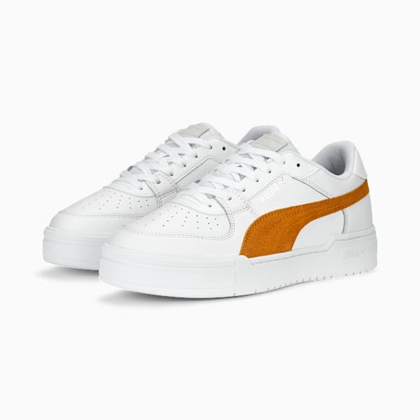 Zapatillas CA Pro Suede FS, PUMA White-Desert Clay, large-ARG