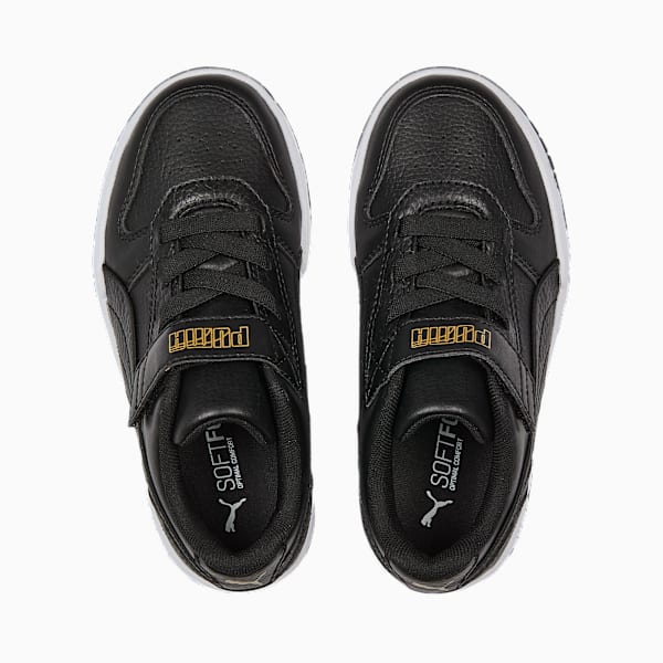 RBD Game Low Sneakers Kids, Puma Black-Puma Black-Puma Team Gold-PUMA White, large-ZAF