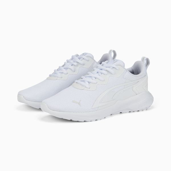 All-Day Active Sneakers Youth, Puma White-Puma White, large-MEX