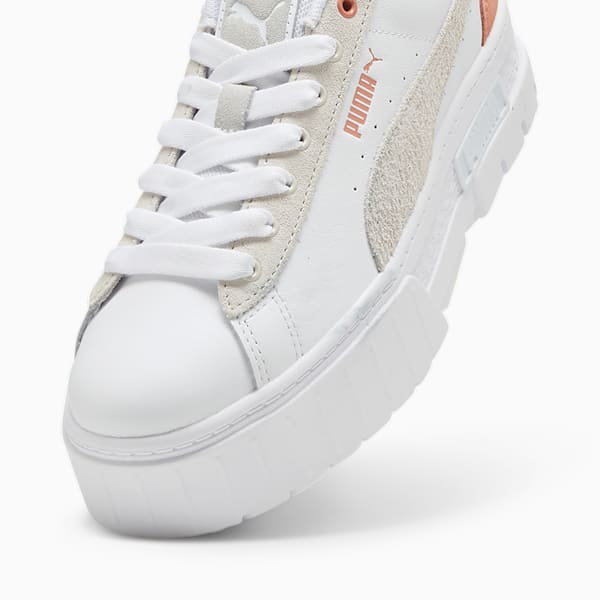 Tenis para mujer Mayze Mix, PUMA White-Vapor Gray, large-MEX