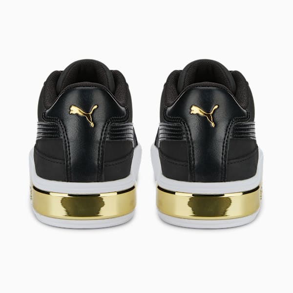 Cali Star Glam Sneakers Women, Puma Black-Puma White-Puma Team Gold, large-ZAF
