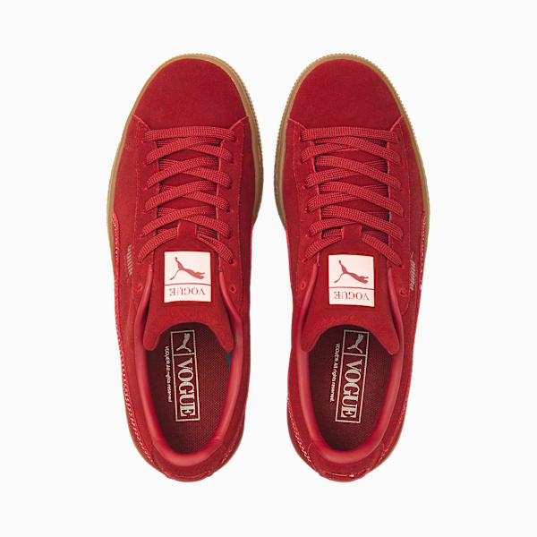 PUMA x VOGUE Suede Classic Sneakers Women, Intense Red-Intense Red, large-ZAF