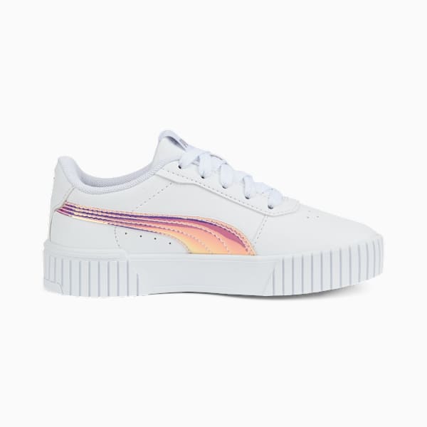 Zapatillas Carina 2.0 Holo para niñas, Puma White-Puma Silver, large-ARG