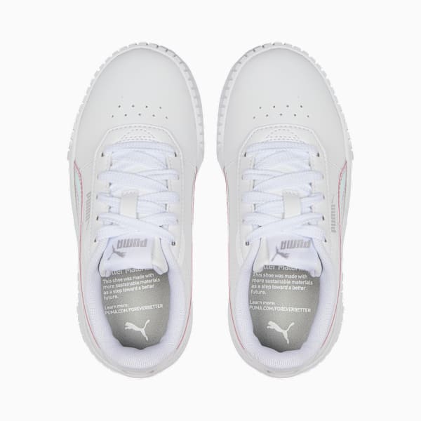 Zapatillas Carina 2.0 Holo para niñas, Puma White-Puma Silver, large-ARG