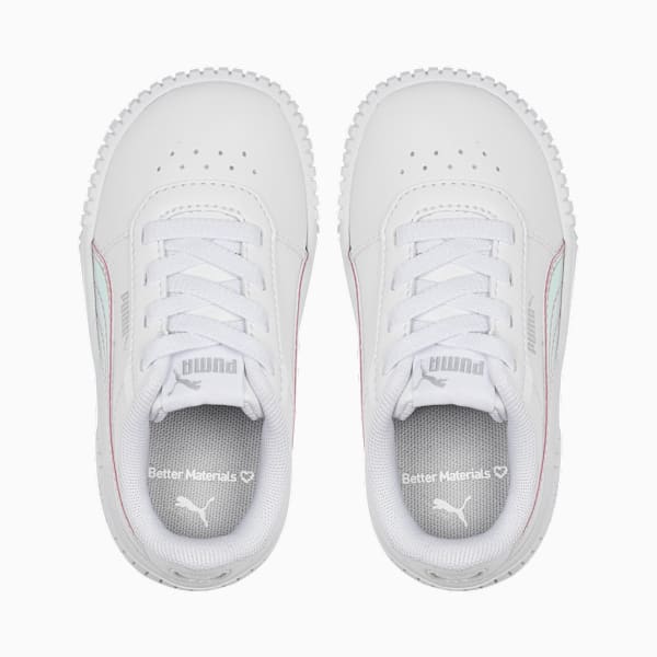 Zapatillas Carina 2.0 Holo para infantes, Puma White-Puma Silver, large-ARG