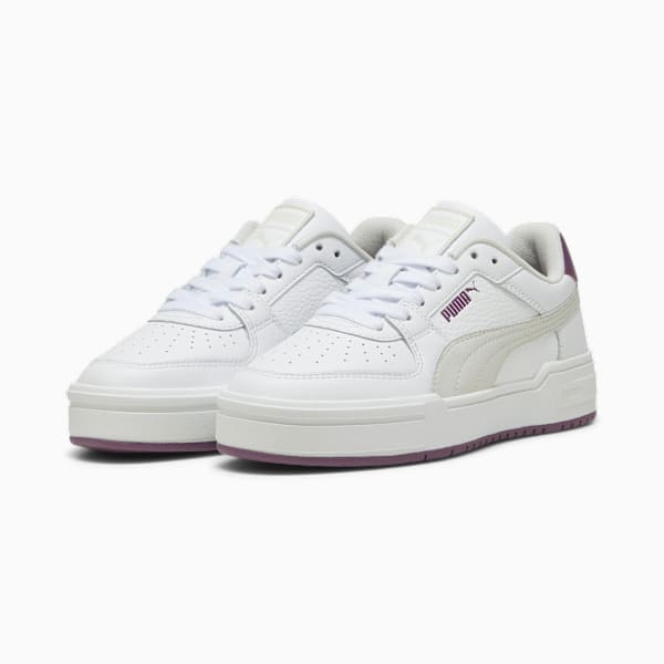 Zapatillas CA Pro Classic, PUMA White-Feather Gray-Crushed Berry, large-ARG