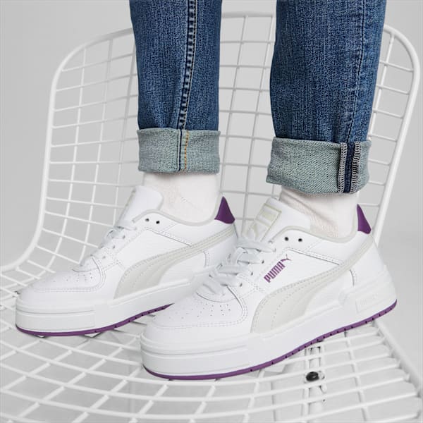 Zapatillas CA Pro Classic, PUMA White-Feather Gray-Crushed Berry, large-ARG