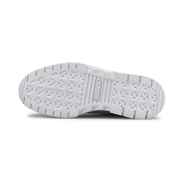 Zapatillas Mayze Lth para mujer, PUMA White-Peyote, large-ARG