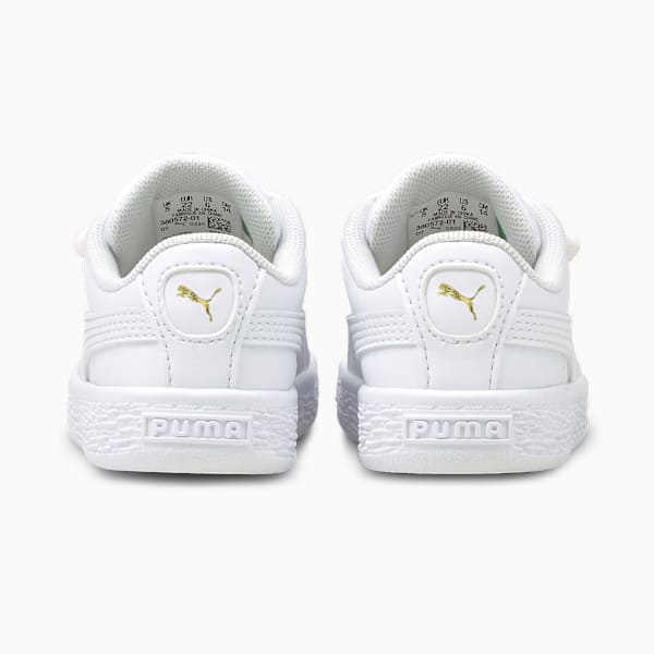 Zapatillas para bebés Basket Classic XXI, Puma White-Puma White, large-ARG