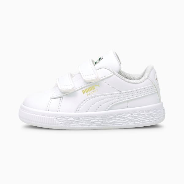 Zapatillas para bebés Basket Classic XXI, Puma White-Puma White, large-ARG