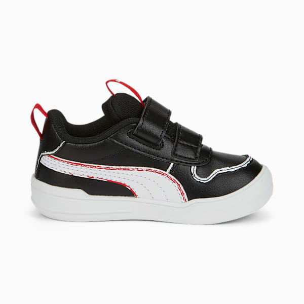 Multiflex Home School V Sneakers Babies, Puma Black-Puma White, large-ZAF