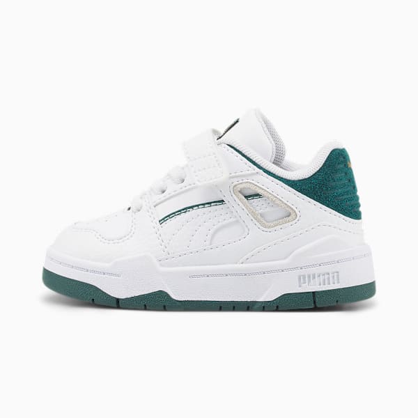 Tenis para bebés Slipstream Alternative Closure, PUMA White-Varsity Green, large-MEX