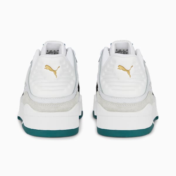Zapatillas Slipstream Suede FS, Puma White-Puma Black-Varsity Green, large-ARG