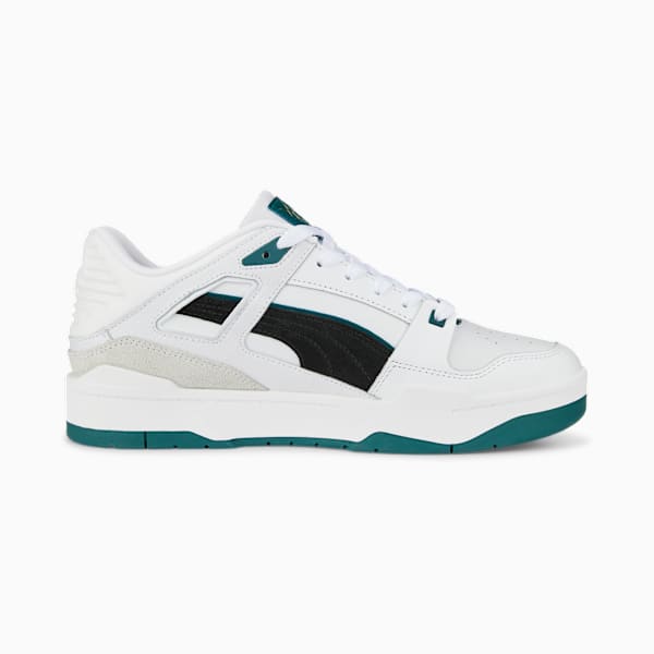 Zapatillas Slipstream Suede FS, Puma White-Puma Black-Varsity Green, large-ARG