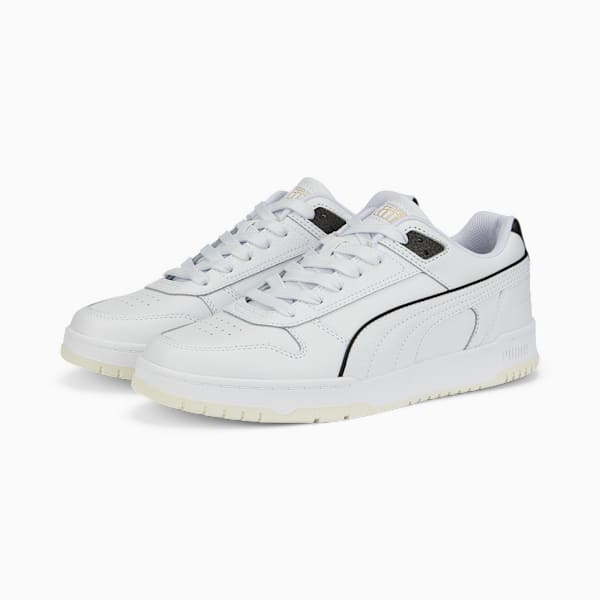 Zapatillas RBD Game Low ADP, Puma White-Puma Black-Puma Team Gold, large-ARG