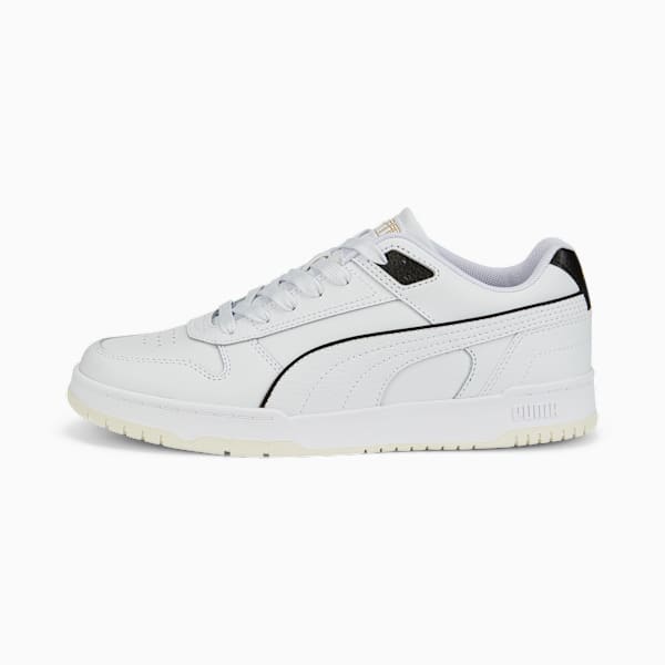 Zapatillas RBD Game Low ADP, Puma White-Puma Black-Puma Team Gold, large-ARG