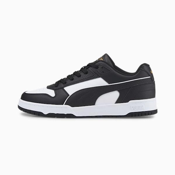 Zapatillas RBD Game Low ADP, PUMA Black-PUMA White-Puma Team Gold, large-ARG