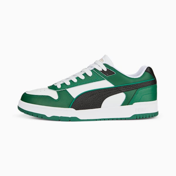 Zapatillas RBD Game Low ADP, PUMA White-PUMA Black-Vine-PUMA Gold, large-ARG