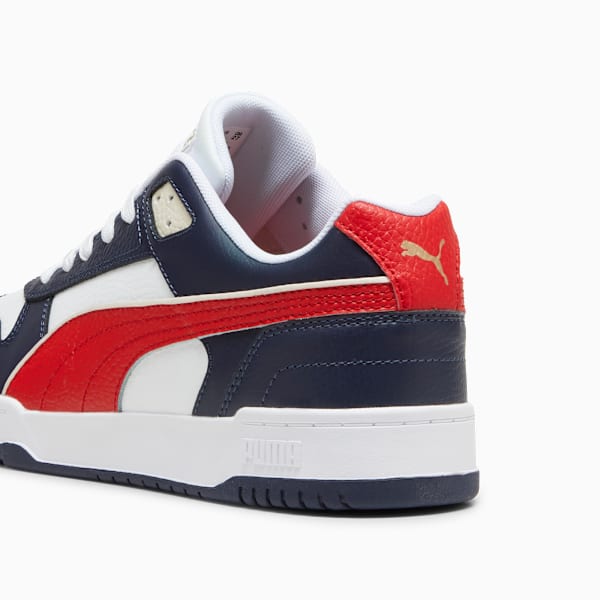 Zapatillas RBD Game Low ADP, PUMA White-New Navy-For All Time Red, large-ARG