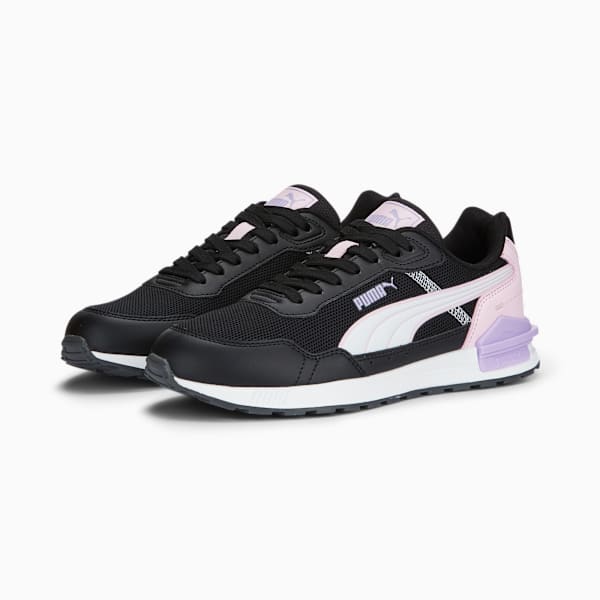 Zapatillas Graviton Mega ADP, PUMA Black-PUMA White-Vivid Violet-Pearl Pink, large-ARG