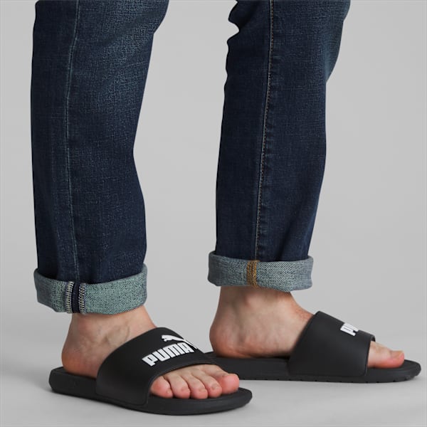 Chinelo Cool Cat 2.0, Preto e Branco, large-BRA