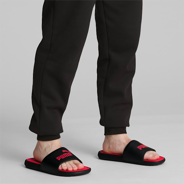 Chinelo Cool Cat 2.0, Preto e Vermelho, large-BRA