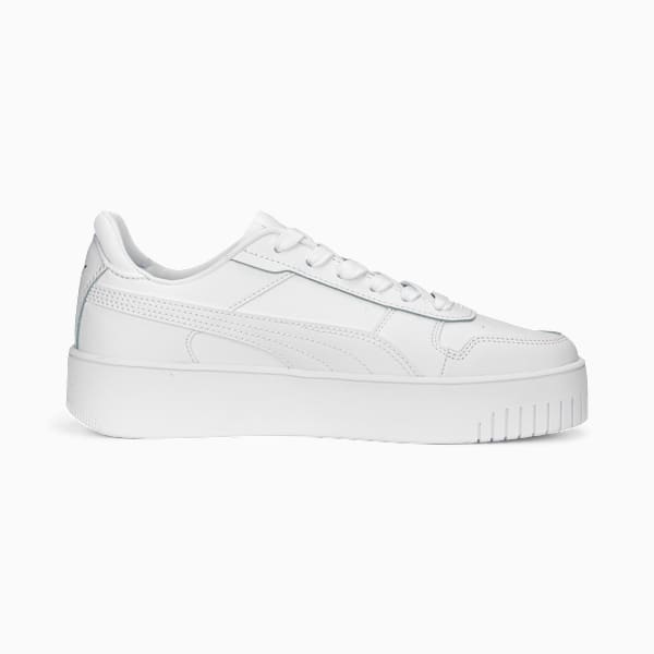 Tenis para mujer Carina Street, PUMA White-PUMA White-PUMA Gold, large-MEX