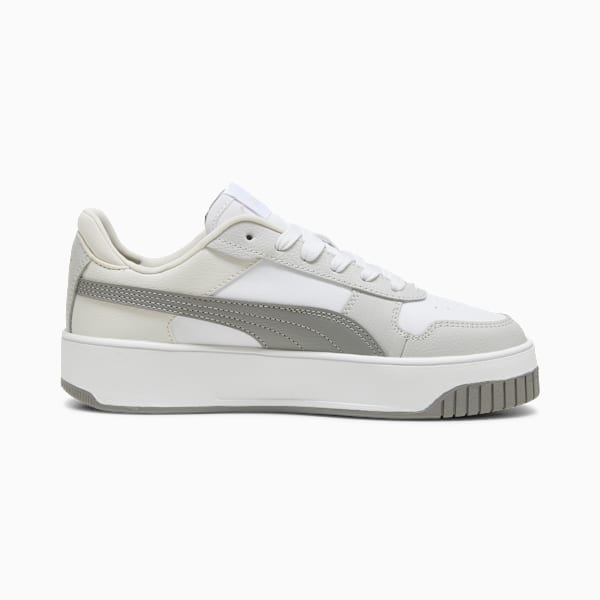 Carina Street Sneakers Women, PUMA White-Stormy Slate-PUMA Gold, large-ZAF