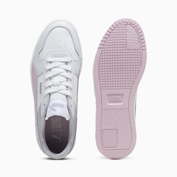 Carina Street Sneakers Women, PUMA White-Grape Mist-PUMA Silver, large-ZAF