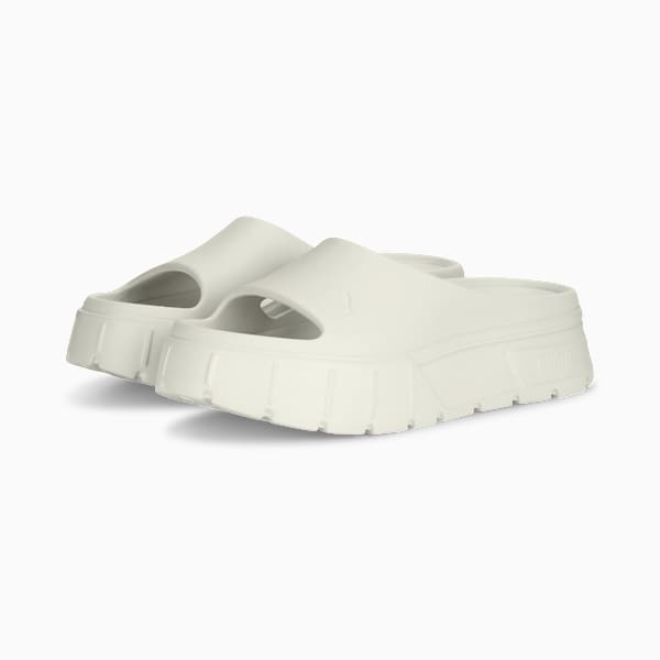 Sandalias para mujer Mayze Stack Injex, Frosted Ivory, large-MEX