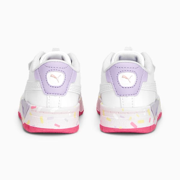 Zapatillas para bebés Cali Dream Crush, PUMA White-Pearl Pink-Vivid Violet, large-ARG