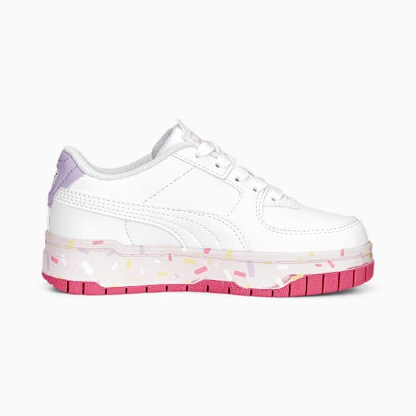 Zapatillas para bebés Cali Dream Crush, PUMA White-Pearl Pink-Vivid Violet, large-ARG