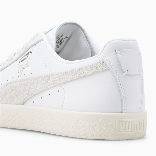 Zapatillas Clyde Base, PUMA White-Frosted Ivory-Puma Team Gold, large-ARG