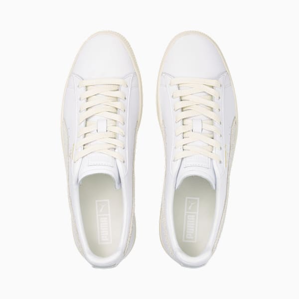 Zapatillas Clyde Base, PUMA White-Frosted Ivory-Puma Team Gold, large-ARG
