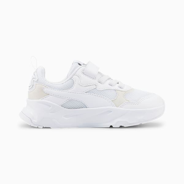 Zapatillas juveniles Trinity, PUMA White-PUMA White-PUMA Silver, large-ARG