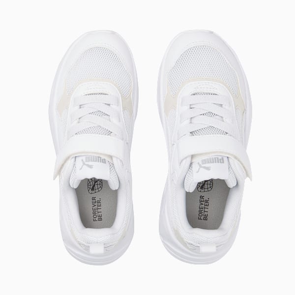Zapatillas juveniles Trinity, PUMA White-PUMA White-PUMA Silver, large-ARG