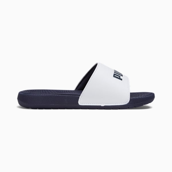 Sandalias Infantiles Cool Cat 2.0, PUMA White-PUMA Navy-For All Time Red, large-MEX