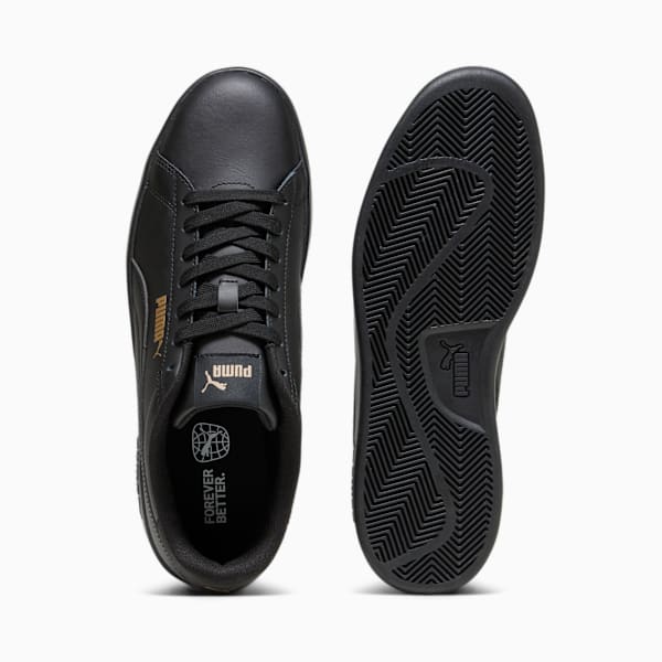 Smash 3.0 L Sneakers, PUMA Black-PUMA Gold-PUMA Black, large-MEX