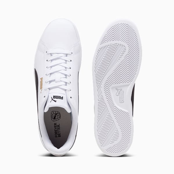 Smash 3.0 L Sneakers, PUMA White-PUMA Black-PUMA Gold, large-ZAF