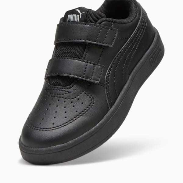 Tenis para niños PUMA Rickie V, PUMA Black-PUMA Black-Glacial Gray, large-MEX