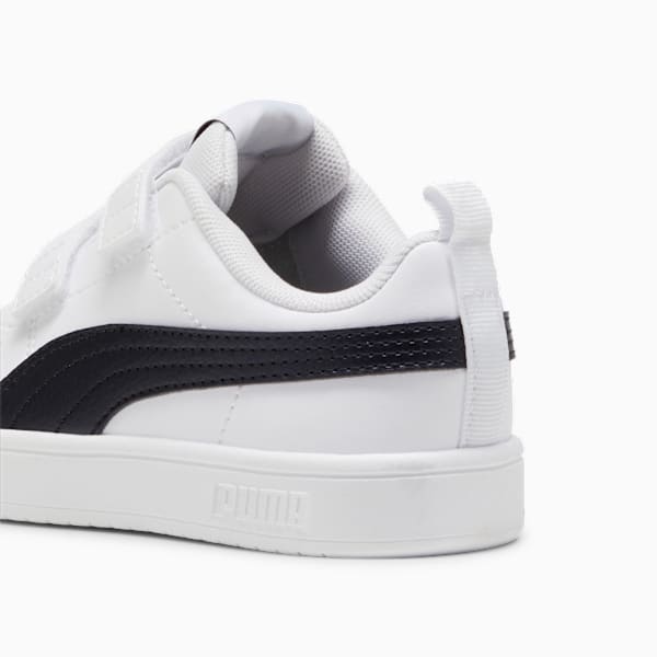 Tenis PUMA Rickie para niños, PUMA White-PUMA Black, large-MEX