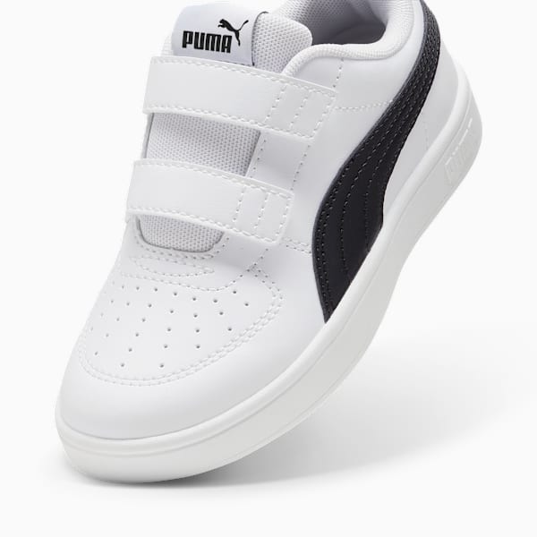 Tenis PUMA Rickie para niños, PUMA White-PUMA Black, large-MEX