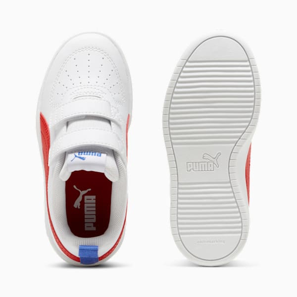 Tenis PUMA Rickie para niños, PUMA White-For All Time Red-Dazzling Blue, large-MEX