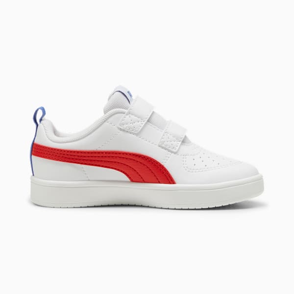 Tenis PUMA Rickie para niños, PUMA White-For All Time Red-Dazzling Blue, large-MEX