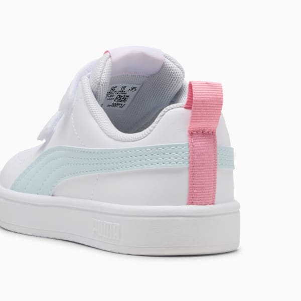 Tenis PUMA Rickie para niños, PUMA White-Sea Glass-Pinkscape, large-MEX