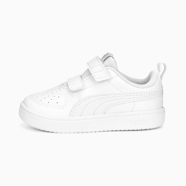 PUMA Rickie V Sneakers Baby, PUMA White-PUMA White-Cool Light Gray, large-MEX