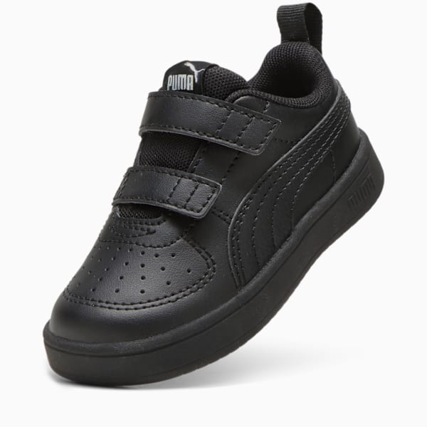 PUMA Rickie V Sneakers Baby, PUMA Black-PUMA Black-Glacial Gray, large-MEX