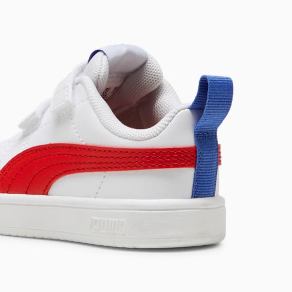 Tenis Infantiles PUMA Rickie V, PUMA White-For All Time Red-Dazzling Blue, large-MEX