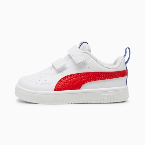 Tenis Infantiles PUMA Rickie V, PUMA White-For All Time Red-Dazzling Blue, large-MEX