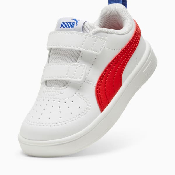 Tenis Infantiles PUMA Rickie V, PUMA White-For All Time Red-Dazzling Blue, large-MEX